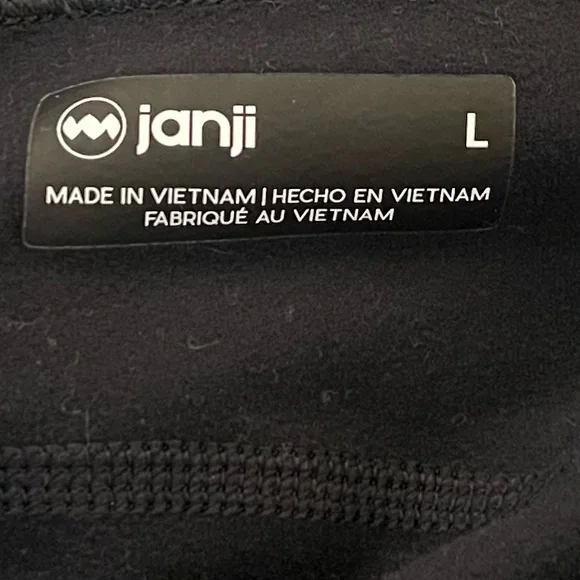 Janji Boreal Fleece Running Tights Men’s Large Black Thermal Trail Zip Pocket - Picture 10 of 13